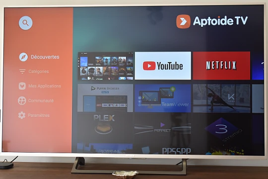 Aptoide TV sur Smart TV Android