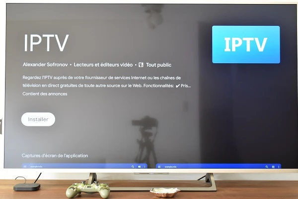 Application IPTV sur smart tv