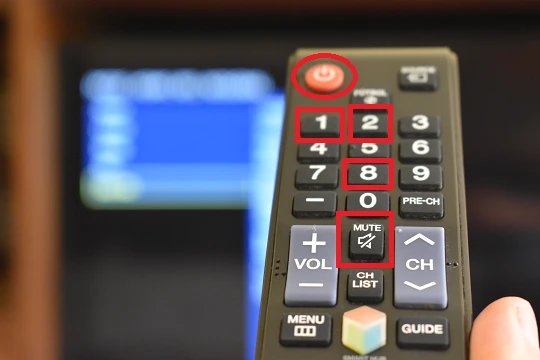 Combinaison de touches pour effectuer une réinitialisation matérielle sur une TV connectée Samsung