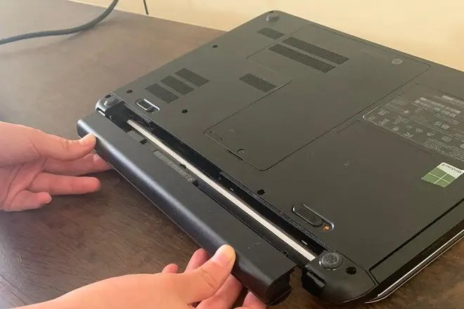 Batterie d'un ordinateur portable Lenovo