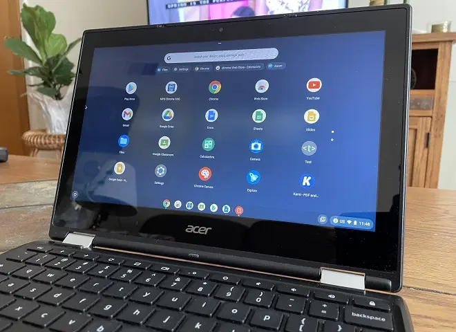 Chromebook avec Chrome OS
