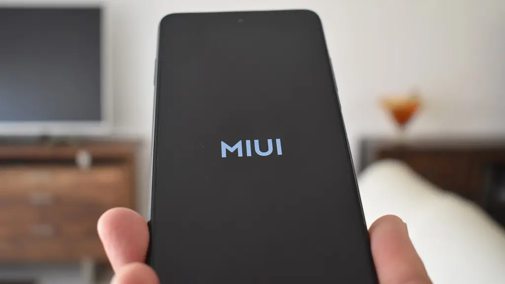 écran MIUI sur smartphone Xiaomi