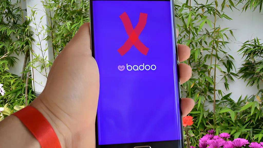 Badoo sur un smartphone 
